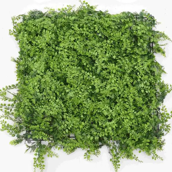 Artificial Grass For Playground - Artificial Ivy expandable willow trellis hedgeartificial retractable plastic leaves fence – Deyuan