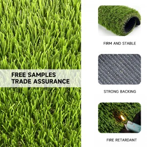 Garden Synthetic Artificial Grass Turf 10mm 15 mm 20 mm 25 mm 30 mm Pile Height Faux Grass Turf