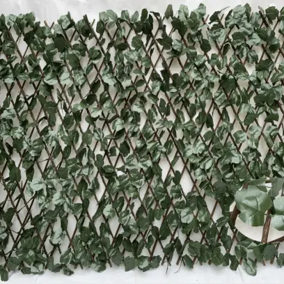 Artificial Plant Wall - Artificial Hedge Plant, Greenery Panels Suitable For Both Outdoor Or Indoor Use, Garden, Backyard Andor Home Decorations – Deyuan detail pictures