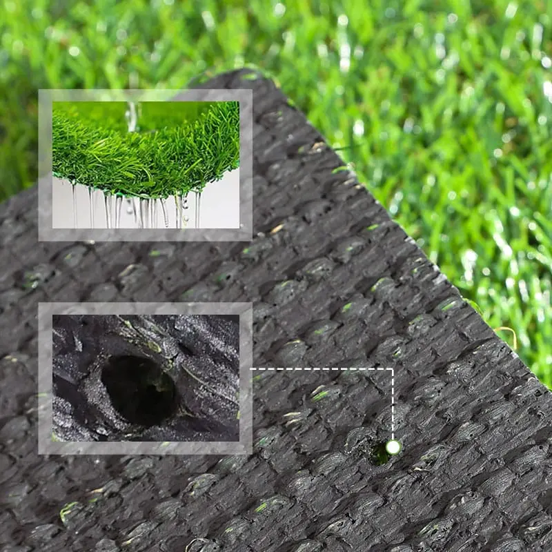 Green Wall Indoor - Artificial Lawn Wall Synthetic Turf Carpet Artificial Grass for wall fence decorate – Deyuan detail pictures