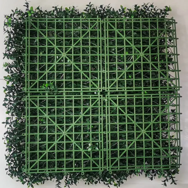 Artificial Grass For Playground - Artificial Hedge Outdoor Artificial Plant Great Boxwood And Ivy Substitute – Deyuan detail pictures