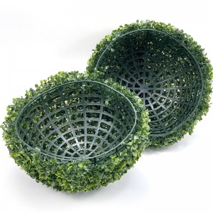 Faux Plants Decorative Grass Balls Artificial Boxwood Balls Topiary