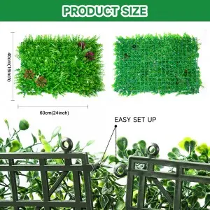 Artificial Hedge New Design fakes Grass Plant Panel Green Wall for Wholesale