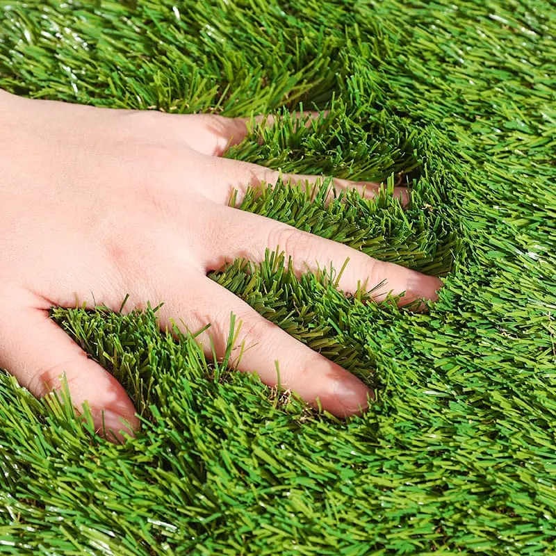Green Wall Decor - Customized Synthetic Grass Artificial turf garden Artificial Grass for swimming pool – Deyuan detail pictures