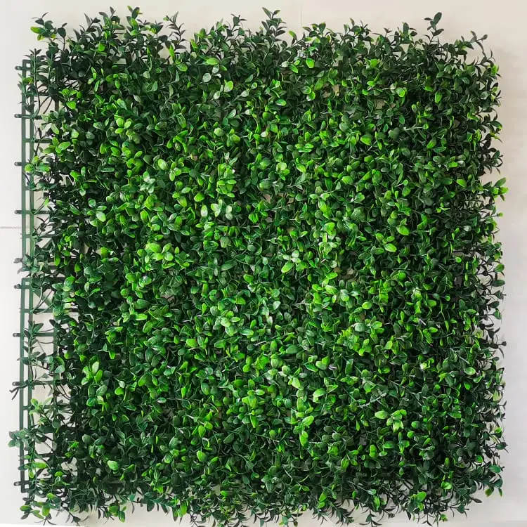Artificial Grass For Playground - Artificial Hedge Outdoor Artificial Plant Great Boxwood And Ivy Substitute – Deyuan detail pictures