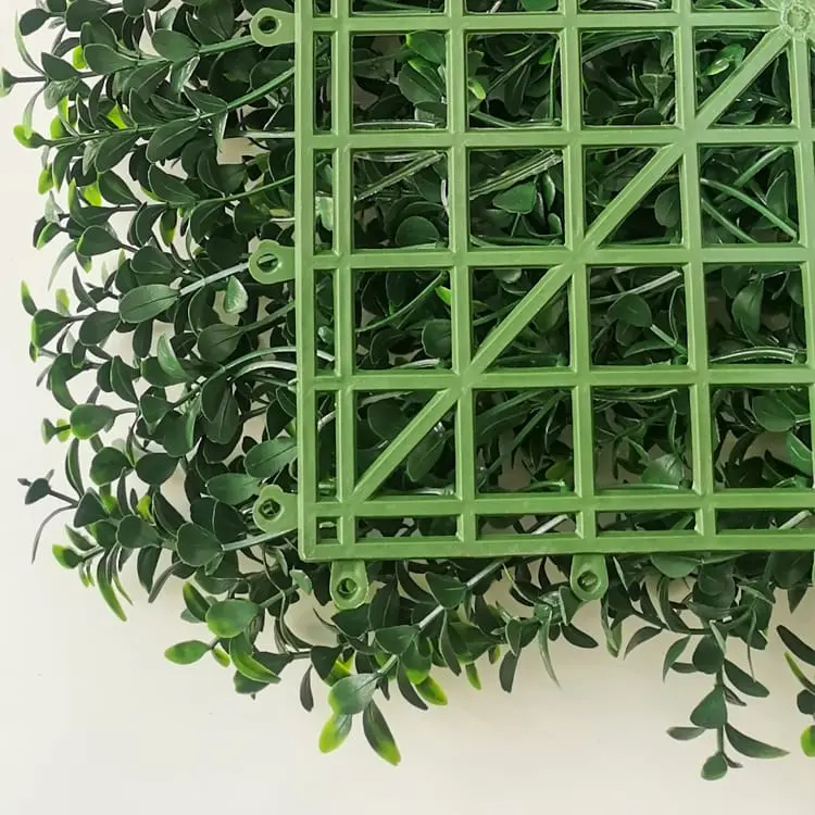 Artificial Grass For Playground - Artificial Hedge Outdoor Artificial Plant Great Boxwood And Ivy Substitute – Deyuan detail pictures