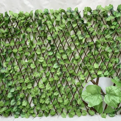 Artificial Plant Wall - Artificial Hedge Plant, Greenery Panels Suitable For Both Outdoor Or Indoor Use, Garden, Backyard Andor Home Decorations – Deyuan detail pictures